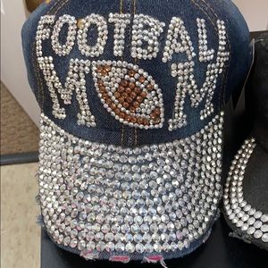 Rhinestone ball cap